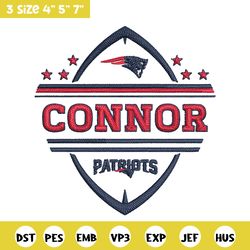 ball new england patriots embroidery design, new england patriots embroidery, nfl embroidery, logo sport embroidery.