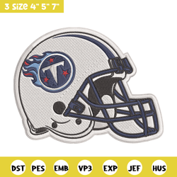 helmet tennessee titans embroidery design, tennessee titans embroidery, nfl embroidery, logo sport embroidery.