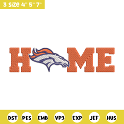 home denver broncos embroidery design, broncos embroidery, nfl embroidery, logo sport embroidery, embroidery design.