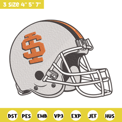 idaho state bengals helmet embroidery design, sport embroidery, logo sport embroidery, embroidery design,ncaa embroidery