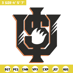 idaho state bengals logo embroidery design, ncaa embroidery, sport embroidery, logo sport embroidery,embroidery design.