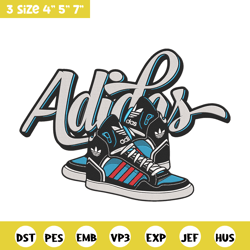 adidas logo embroidery design, rugrats embroidery, embroidery file, anime embroidery, adidas shirt, digital download