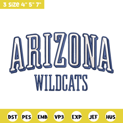 arizona wildcats logo embroidery design, ncaa embroidery, embroidery design,logo sport embroidery,sport embroidery