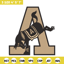 army black knights logo embroidery design, ncaa embroidery, sport embroidery, logo sport embroidery,embroidery design