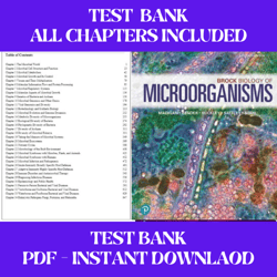 brock biology of microorganisms 16th edition by michael t. madigan test bank all chapters included