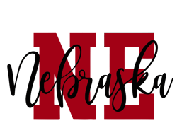 nebraska logo svg, nebraska huskers logo svg, ncaa svg, sport svg, football team svg, digital download (1)