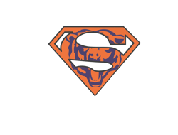 superman chicago bears svg, chicago bears logo svg, nfl svg, sport svg, football svg, digital download