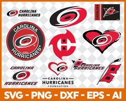 carolina hurricanes svg bundle, carolina hurricanes logo svg, nhl svg, sport svg, hockey team svg, digital download