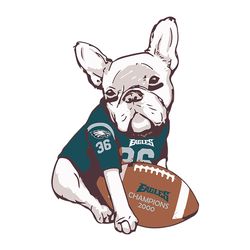 pug dog fan philadelphia eagles svg, nfl svg, sport svg, football svg, instant download