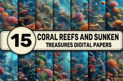 coral reefs and sunken treasures
