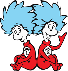 thing 1 and thing 2 svg, dr. seuss svg, dr. seuss clipart, dr. seuss teacher svg, dr. seuss day svg, digital download-1