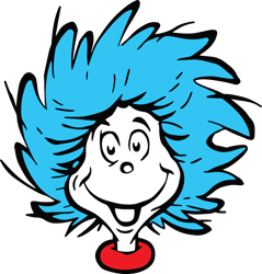 thing face svg, dr. seuss svg, dr. seuss clipart, dr. seuss teacher svg, dr. seuss day svg, digital download (1)