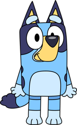 bluey svg, bluey heeler svg, bluey dog svg, cartoon dog svg, bluey character svg, digital download (3)