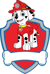 marshall shield svg, paw patrol svg, paw patrol clipart, cartoon paw svg, dog patrol svg, digital download (2)