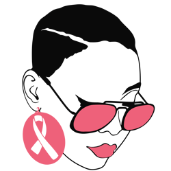 woman svg, pink ribbon svg, breast cancer svg, cancer awareness svg, cancer survivor svg, digital download (1)