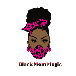 afro woman black mom magic svg, breast cancer svg, cancer awareness svg, cancer survivor svg, instant download