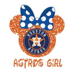 astros girl minnie mouse head svg, houston astros logo svg, mlb svg, baseball svg, sport svg, instant download