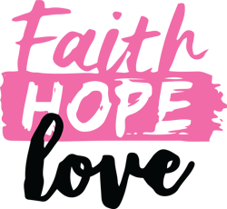 faith hope love svg, breast cancer svg, cancer awareness svg, cancer ribbon svg, file for cricut, for silhouette