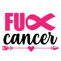 fuck cancer svg, breast cancer svg, breast cancer awareness svg, cancer ribbon svg, file for cricut, for silhouette