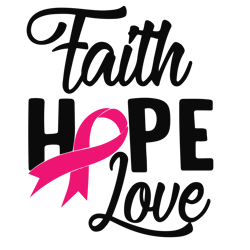 faith hope love svg, breast cancer svg, breast cancer awareness svg, cancer ribbon svg, file for cricut, for silhouette