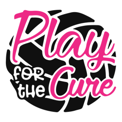 play for the cure svg, breast cancer svg, breast cancer awareness svg, cancer ribbon svg, file for cricut