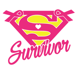 superman survivor svg, breast cancer svg, breast cancer awareness svg, cancer ribbon svg, file for cricut (1)