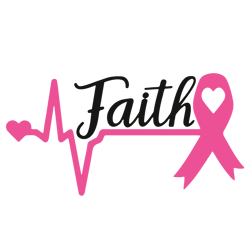 faith svg, breast cancer svg, breast cancer awareness svg, cancer ribbon svg, file for cricut, for silhouette (1)
