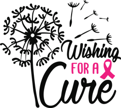 whshing for a cure svg, breast cancer svg, breast cancer awareness svg, cancer ribbon svg, file for cricut