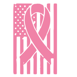 pink ribbon flag svg, breast cancer svg, breast cancer awareness svg, cancer ribbon svg, file for cricut