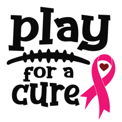 play for a cure svg, breast cancer svg, breast cancer awareness svg, cancer ribbon svg, file for cricut (2)