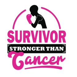 survivor stronger than cancer svg, breast cancer svg, breast cancer awareness svg, cancer ribbon svg, file for cricut