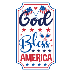 god bless america svg, 4th of july svg, fourth of july svg, america svg, patriotic svg, independence day svg