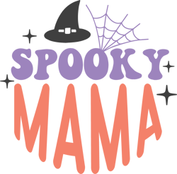 spooky mama svg, halloween round sign svg, autumn svg, halloween shirt svg, digital download