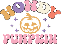 howdy pumpkin svg, retro halloween svg, halloween vector, autumn svg, halloween shirt svg, cut file cricut (2)