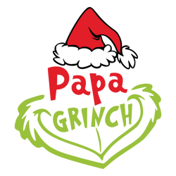 papa grinch svg, grinch christmas svg, christmas svg, grinchmas svg, the grinch svg, digital download (1)