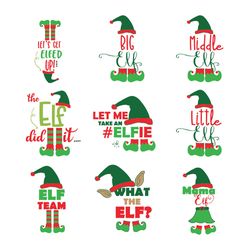 elf svg bundle, elf christmas svg, elf clipart, elf christmas shirt design, elf holidays svg, digital download