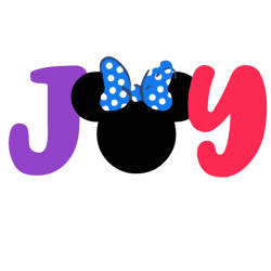 joy minnie mouse head svg, disney christmas svg, minnie mouse christmas svg, joy logo, digital download