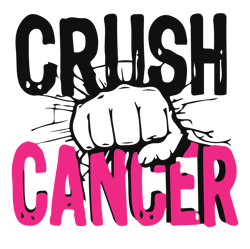 crush cancer svg, breast cancer svg, breast cancer awareness svg, cancer ribbon svg, file for cricut-3