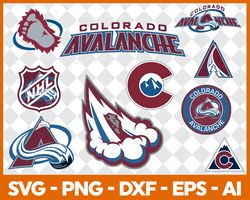 colorado avalanche svg bundle, colorado avalanche logo svg, nhl svg, sport svg, hockey team svg, digital download