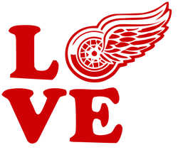 detroit red wings love svg, detroit red wings logo svg, nhl svg, sport svg, hockey team svg, digital download