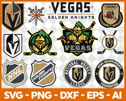 vegas golden knight svg bundle, vegas golden knight logo svg, nhl svg, sport svg, hockey team svg, digital download