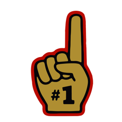 number 1 finger svg, san francisco 49ers logo svg, nfl svg, sport svg, football svg, digital download
