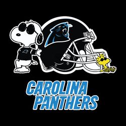 snoopy and woodstock carolina panthers helmet svg, nfl svg, sport svg, football svg, digital download