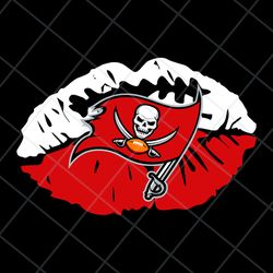 tampa bay buccaneers lips svg, tampa bay buccaneers logo svg, nfl svg, sport svg, football svg, digital download