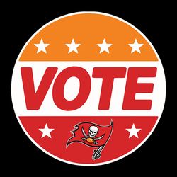 vote tampa bay buccaneers logo svg, nfl svg, sport svg, football svg, digital download