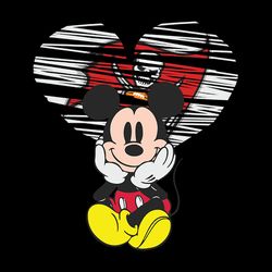 mickey mouse love tampa bay buccaneers svg, nfl svg, sport svg, football svg, digital download