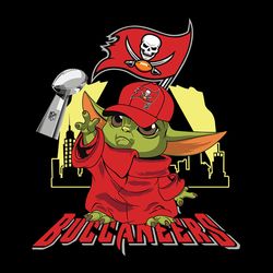 yoda fan tampa bay buccaneers svg, nfl svg, sport svg, football svg, digital download