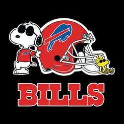 buffalo bills snoopy and woodstock svg, nfl svg, sport svg, football svg, digital download