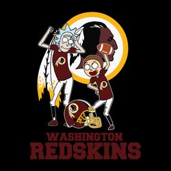 rick and morty washington redskins svg, nfl svg, sport svg, football svg, digital download