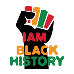 i am black history svg, black history month svg, african american svg, black history svg, melanin svg, digital download